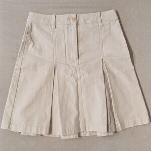 Wilfred Cream Mini Skirt
